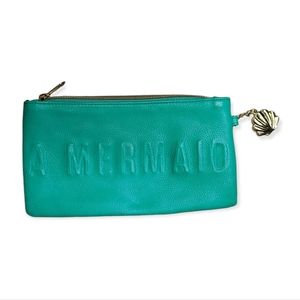 Disney I'm Actually a Mermaid Teal Clutch/Bag